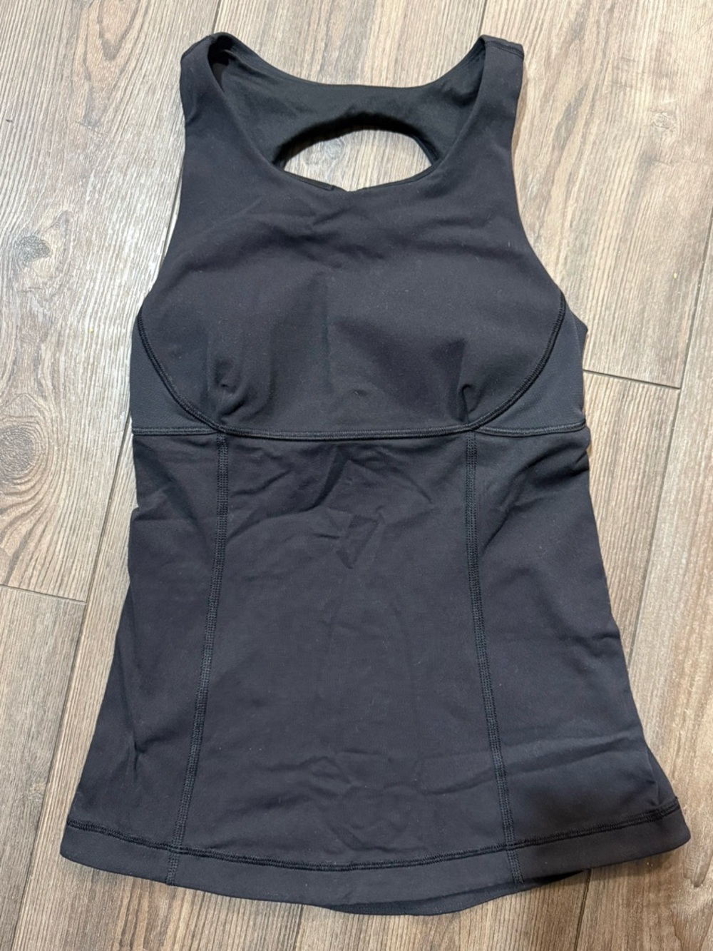 Lululemon Black Built In Bra Tank Top Athletic Yoga Size Women’s XS Size 4